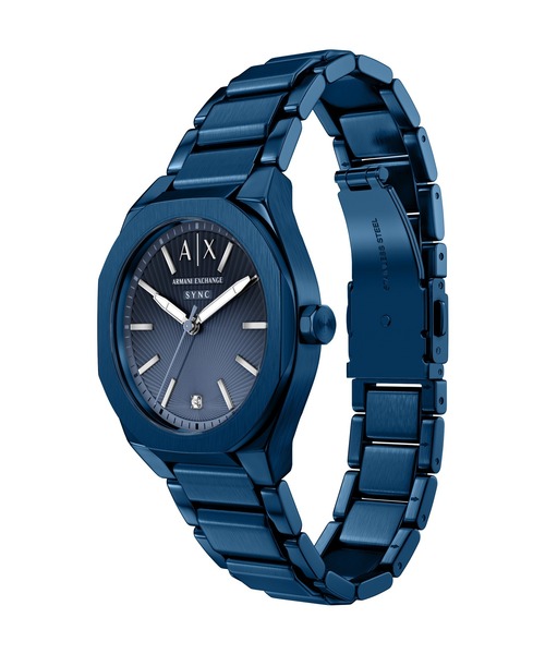 ARMANI EXCHANGE（アルマーニエクスチェンジ）の「アルマーニ・エクスチェンジ 腕時計 レディース アナログ ステンレス AX6032（アナログ腕時計・レディース・ブルー・FREE）」の6枚目の写真