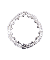 MERCIBAND（メルシバンド）の「ピュアビーズハートサージカルブレスレット（ブレスレット）」