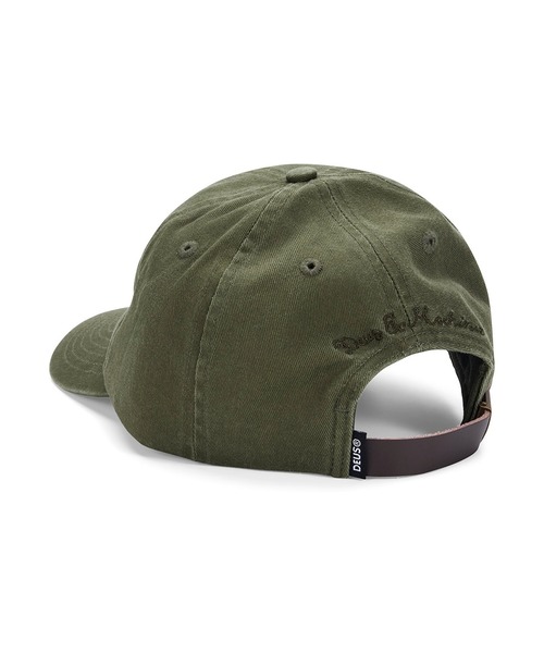 DEUS EX MACHINA(デウスエクスマキナ)の「PILL LOGO DAD CAP コットン素材 6パネルキャップ(キャップ・メンズ・カーキ/ブルー・OS)」の9枚目の写真