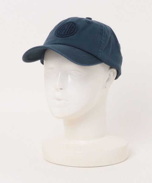 DEUS EX MACHINA(デウスエクスマキナ)の「PILL LOGO DAD CAP コットン素材 6パネルキャップ(キャップ・メンズ・カーキ/ブルー・OS)」の12枚目の写真