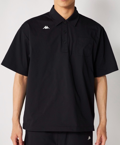 Kappa(カッパ)の「セットアップ 上下2点セット(シャツ/ブラウス・メンズ・ベージュ/ブラック・MEDIUM/X-LARGE/LARGE)」の22枚目の写真