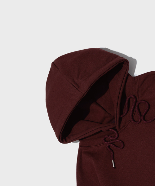 OTHERFITS(アザーフィッツ)の「ファイヤーホイールグラフィックフードパーカー(ワイン)(パーカー・メンズ・その他・SMALL/MEDIUM/LARGE/X-LARGE/S-M/M-L/L-XL/XL-XXL)」の3枚目の写真