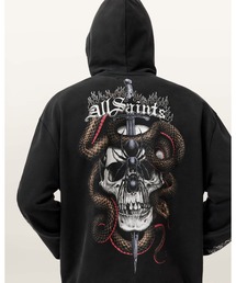 ARAKNID LONG SLEEVE COTTON HOODIE | ARAKNID 長袖 コットン フーディー