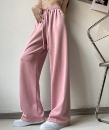 ワイドストレートスウェットパンツ