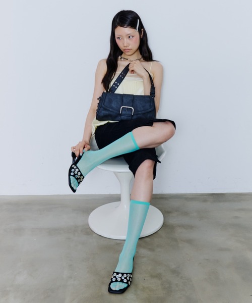 DTYYPE（ドタイプ）の「シェルボタンミュール（サンダル・レディース・ブラック・X-LARGE/LARGE/MEDIUM/SMALL）」の10枚目の写真