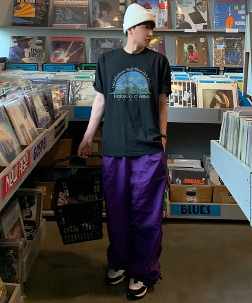 NOWLE(ノウル)の「【NOWLE】80sヴィンテージライク ハワイグラフィック プリント 半袖 Tシャツ(Tシャツ/カットソー・メンズ・ブラック・LARGE/MEDIUM/X-LARGE)」の5枚目の写真
