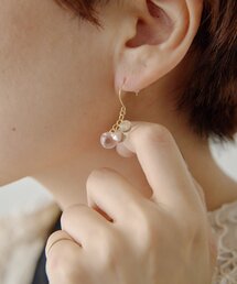 ear PAPILLONNER | クリアグラデーションピアス(ピアス（両耳用）)