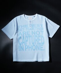 WHO'S WHO gallery | メッセージワッフルヘンリーS/S TEE(Tシャツ/カットソー)