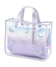 ANNA SUI mini（アナスイ・ミニ）の「【SWIM】ナップサックつき蓄光PVCバッグ（バックパック/リュック）」