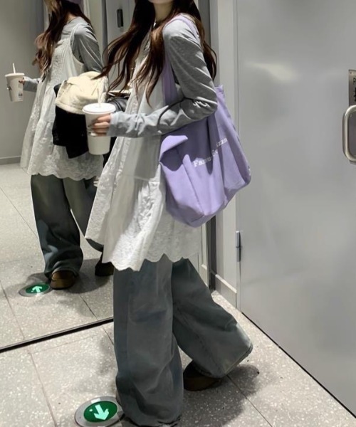 MELT(メルト)の「コットンレースキャミソールワンピース(ワンピース・レディース・ホワイト・FREE)」の8枚目の写真