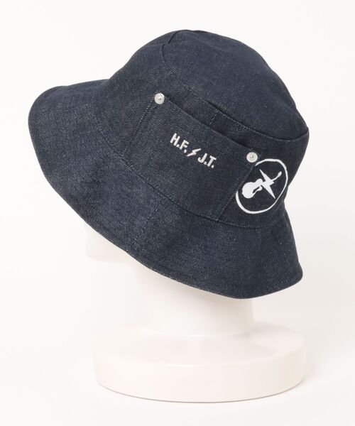 A.P.C.(アーペーセー)の「A.P.C. FRGMT. BOB RAIN MAN(ハット・メンズ・インディゴブルー・M)」の3枚目の写真