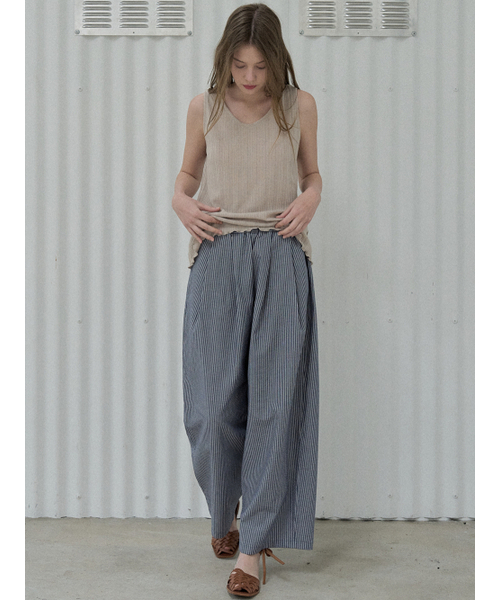 AVANT-G(アバン)の「Knit Sleeveless Top - BEIGE(Tシャツ/カットソー・レディース・その他・FREE)」の4枚目の写真