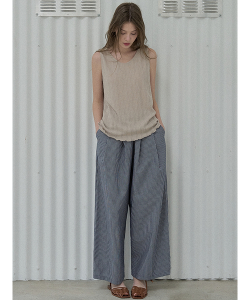 AVANT-G(アバン)の「Knit Sleeveless Top - BEIGE(Tシャツ/カットソー・レディース・その他・FREE)」の6枚目の写真