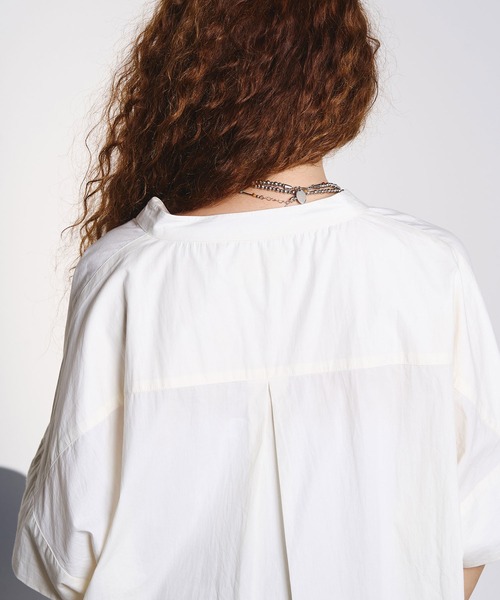 HLAADA(フラーダ)の「HLAADA for ROSEBUD/CUTWORK EMBROIDERY SHORT SLEEVE SHIRT(シャツ/ブラウス・レディース・オフホワイト/ブラック・ONE SIZE)」の13枚目の写真