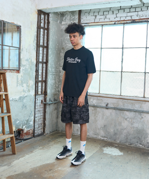 CREAM SODA LAB(クリームソーダラボ)の「ラウドスケーター グレー ビッグプリント 半袖Tシャツ ブラック(Tシャツ/カットソー・メンズ・その他・LARGE/X-LARGE/XX-LARGE)」の6枚目の写真
