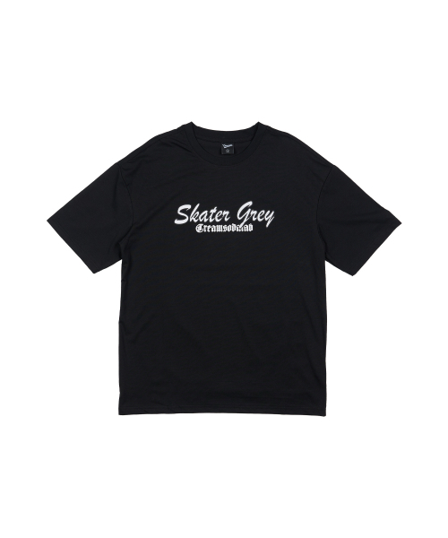 CREAM SODA LAB(クリームソーダラボ)の「ラウドスケーター グレー ビッグプリント 半袖Tシャツ ブラック(Tシャツ/カットソー・メンズ・その他・LARGE/X-LARGE/XX-LARGE)」の2枚目の写真