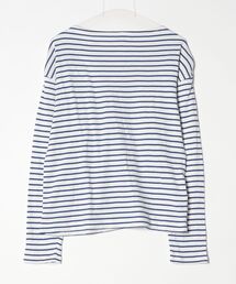 LORO（ロロ）の「ボーダー柄長袖カットソー（Tシャツ/カットソー）」