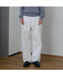 MINDBRIDGE（マインドブリッジ）の「[COUTURE]9ozワイドワンタックホワイトデニムパンツ（デニムパンツ）」