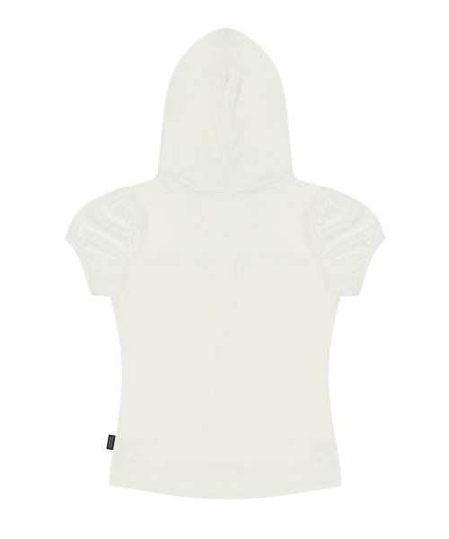 LUVISTRUE(ラヴイズトゥルー)の「SMポケットフードTシャツ(ホワイト)(Tシャツ/カットソー・レディース・その他・FREE)」の3枚目の写真
