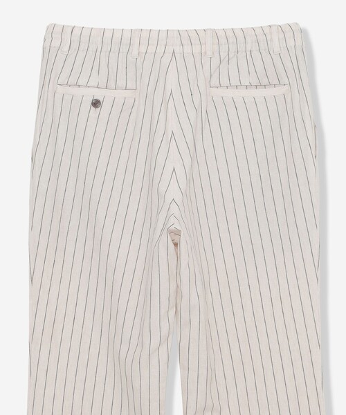 MACKINTOSH LONDON（マッキントッシュ ロンドン）の「リネンストレッチ  ストライプパンツ（その他パンツ・メンズ・オフホワイト・38/40/42）」の4枚目の写真