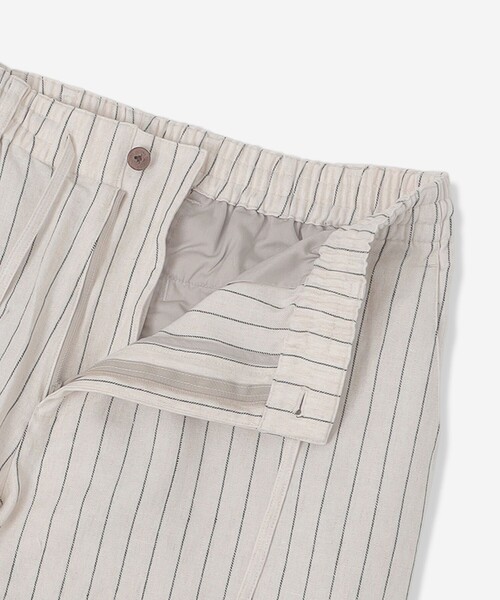 MACKINTOSH LONDON（マッキントッシュ ロンドン）の「リネンストレッチ  ストライプパンツ（その他パンツ・メンズ・オフホワイト・38/40/42）」の7枚目の写真