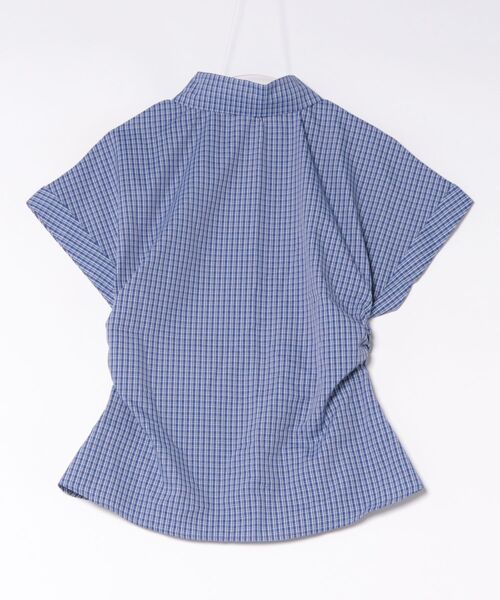 Chiina（チーナ）の「【Chiina】ヴィンテージライク半袖シャツ（シャツ/ブラウス・レディース・ネイビー/ブラック/ホワイト・FREE）」の19枚目の写真