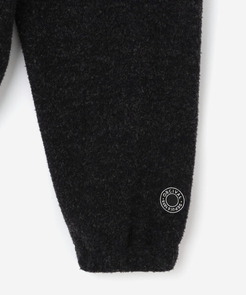 ORCIVAL(オーシバル)の「ORCIVAL | ブラッシュドフリース スタンドカラージッププルオーバー MEN(その他トップス・メンズ・オートミール/チャコール/ブルー・5/4)」の17枚目の写真