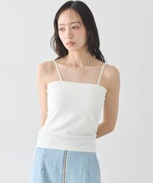カップ付シームレスキャミソール