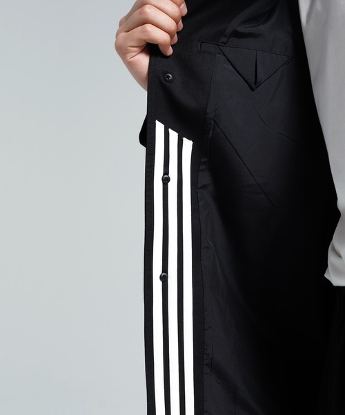 Y-3(ワイスリー)の「Y-3 WOOL CHORE COAT(テーラードジャケット・メンズ・ブラック・SMALL/MEDIUM/LARGE/X-LARGE/X-SMALL)」の3枚目の写真