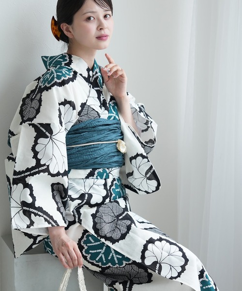 ひとりで着れる！簡単セパレート浴衣セット utatane（浴衣）｜utatane