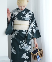 ひとりで着れる！かんたん二部式浴衣セット utatane 国内染色（浴衣