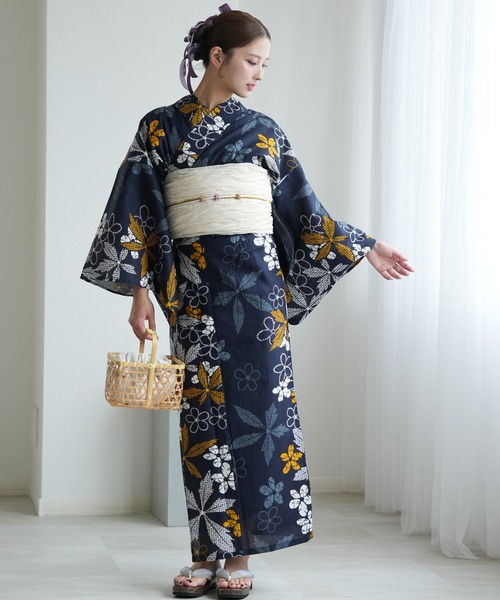 セール】ひとりで着れる！簡単セパレート浴衣セット utatane（浴衣