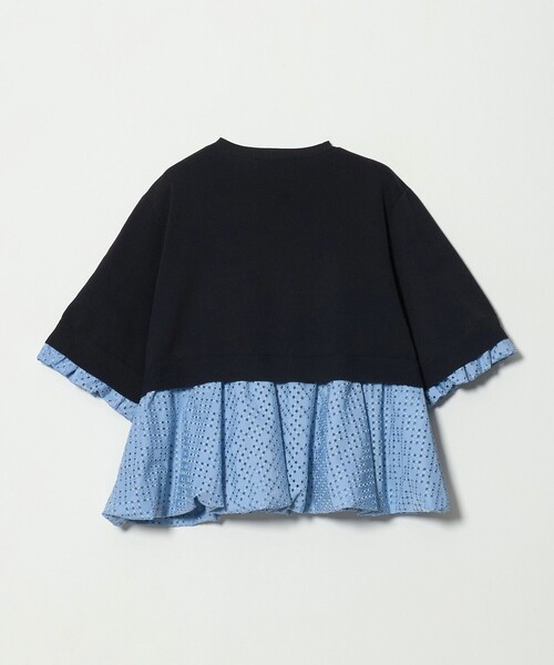 UNITED ARROWS（ユナイテッドアローズ）の「カットワーク バルーン シルエット ニット ‐ウォッシャブル‐（ニット/セーター・レディース・ネイビー/グレー系/ブラック・FREE）」の19枚目の写真