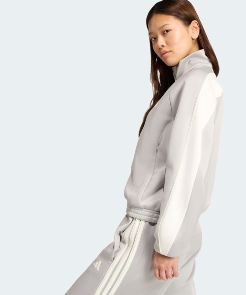 adidas（アディダス）の「スタジアム トラックトップ / ジャージ / アディダス adidas（ジャージ・レディース・グレー・MEDIUM/LARGE/XX-LARGE/X-SMALL/X-LARGE/SMALL）」の5枚目の写真