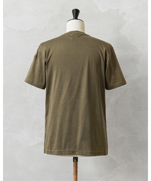 MILITARY(ミリタリー)の「実物 新品 デッドストック スイス軍 ショートスリーブ Tシャツ COTTON(Tシャツ/カットソー・メンズ・ブラウン系その他・56/52/48)」の3枚目の写真