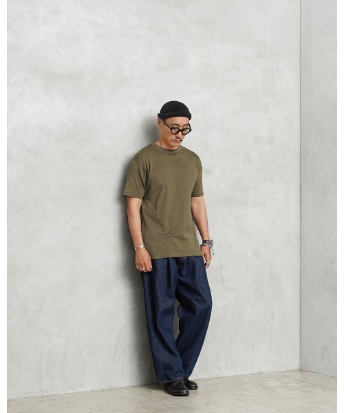 MILITARY(ミリタリー)の「実物 新品 デッドストック スイス軍 ショートスリーブ Tシャツ COTTON(Tシャツ/カットソー・メンズ・ブラウン系その他・56/52/48)」の5枚目の写真