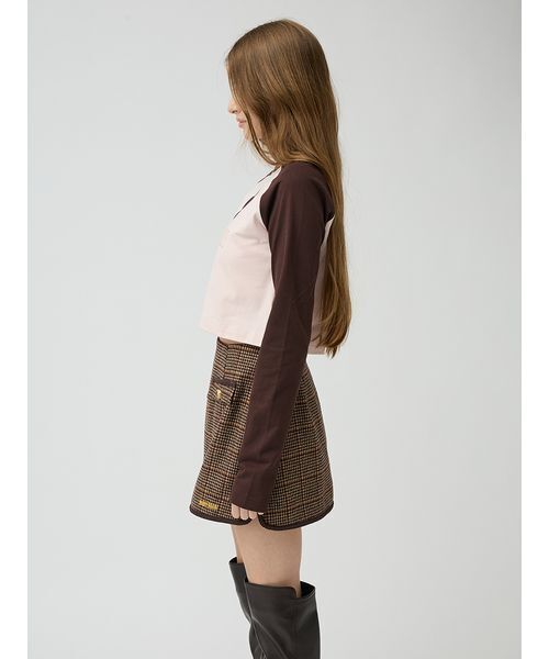 LILY BROWN(リリーブラウン)の「【LILY BROWN×MARY QUANT】デイジープリントラグランロンT(Tシャツ/カットソー・レディース・ピンク/オフホワイト/グレー・F)」の13枚目の写真