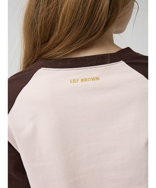 LILY BROWN(リリーブラウン)の「【LILY BROWN×MARY QUANT】デイジープリントラグランロンT(Tシャツ/カットソー・レディース・ピンク/オフホワイト/グレー・F)」の17枚目の写真