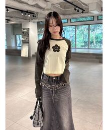 LILY BROWN｜リリーブラウンのTシャツ/カットソー（ホワイト/白色系