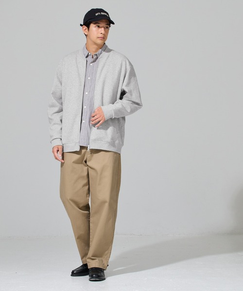 coca(coca)(コカ)の「ソフトスウェットMA-1(MA-1・メンズ・ブラック/グレー・L/XL/M)」の3枚目の写真