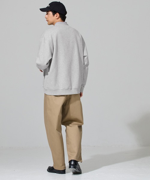 coca(coca)(コカ)の「ソフトスウェットMA-1(MA-1・メンズ・ブラック/グレー・L/XL/M)」の5枚目の写真