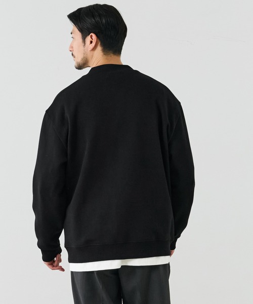 coca(coca)(コカ)の「ソフトスウェットMA-1(MA-1・メンズ・ブラック/グレー・L/XL/M)」の9枚目の写真