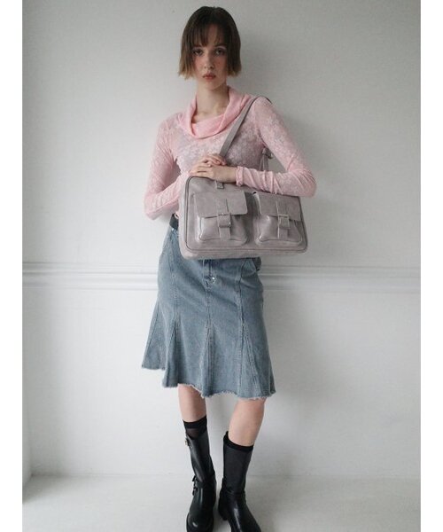 FILLINTHEBLANK(フィルインザブランク)の「PK Shoulder Bag (marble)(stone)(ショルダーバッグ・レディース・その他・FREE)」の4枚目の写真