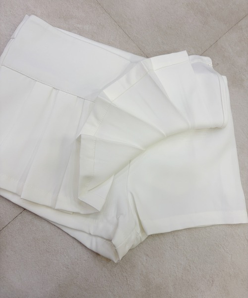 REINE NOIRE(レーヌノワール)の「ivory prep skort. / アイボリー プレップ スコート(その他パンツ・レディース・アイボリー・M/S)」の12枚目の写真