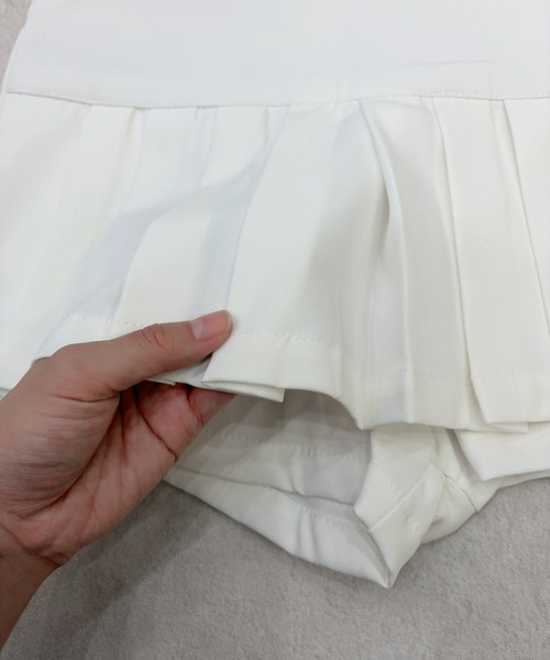 REINE NOIRE(レーヌノワール)の「ivory prep skort. / アイボリー プレップ スコート(その他パンツ・レディース・アイボリー・M/S)」の13枚目の写真