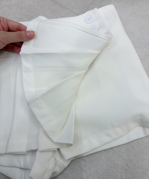 REINE NOIRE(レーヌノワール)の「ivory prep skort. / アイボリー プレップ スコート(その他パンツ・レディース・アイボリー・M/S)」の14枚目の写真