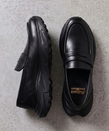 【+6.5cm厚底】スタイルアップ ボリュームソール コインローファー / Midland Footwears 000017
