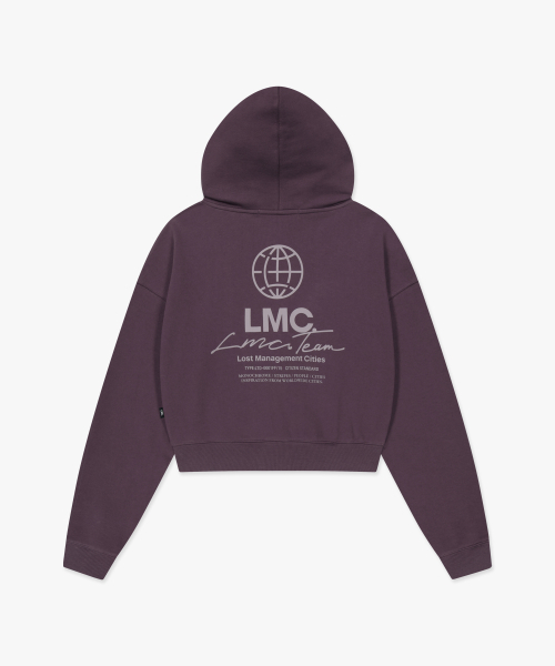 LMCの「WM SIGNATURE COMBO ZIP-UP HOODIE dark purple（パーカー・レディース・その他・MEDIUM/SMALL）」の4枚目の写真