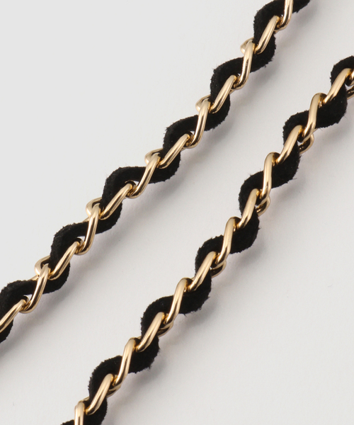 AP STUDIO(エーピーストゥディオ)の「【Sunny Cords/サニーコーズ】Classy c gold black(その他小物・レディース・ブラック・FREE)」の7枚目の写真