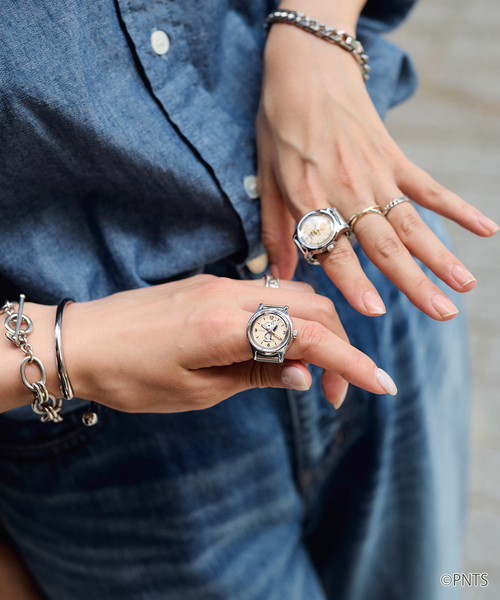 FRAMeWORK(フレームワーク)の「TIMEX 別注PEANUTS FINGERWATCH CHARLIE BROWN(リング・レディース・シルバー・FREE)」の10枚目の写真